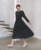 HYFVE Multi Dot Loose Fit Long Dress