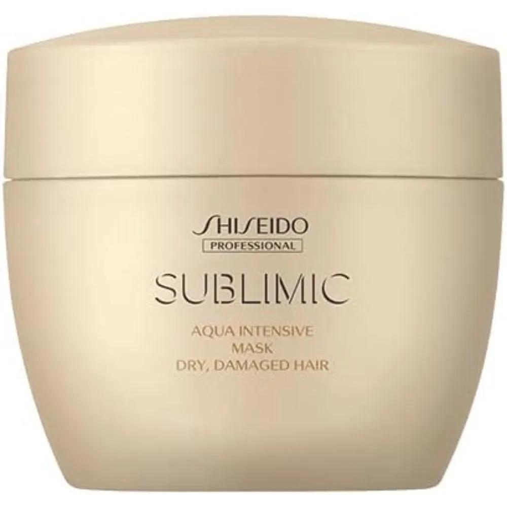 SHISEIDO PROFESSIONAL Sublimic Aqua Intensive Hair Mask Pack 200g for Dry and Damaged Hair