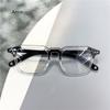 Korean Retro Glasses Frame Women Lovely Ins No Makeup Plain Glasses Men Eyewear Cute Decorative Computer Myopia Glasses