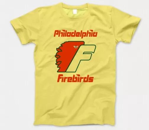 

Philadelphia Firebirds T Shirt 769 Retro Ice Hockey Sports Team Logo Syracuse 4XL