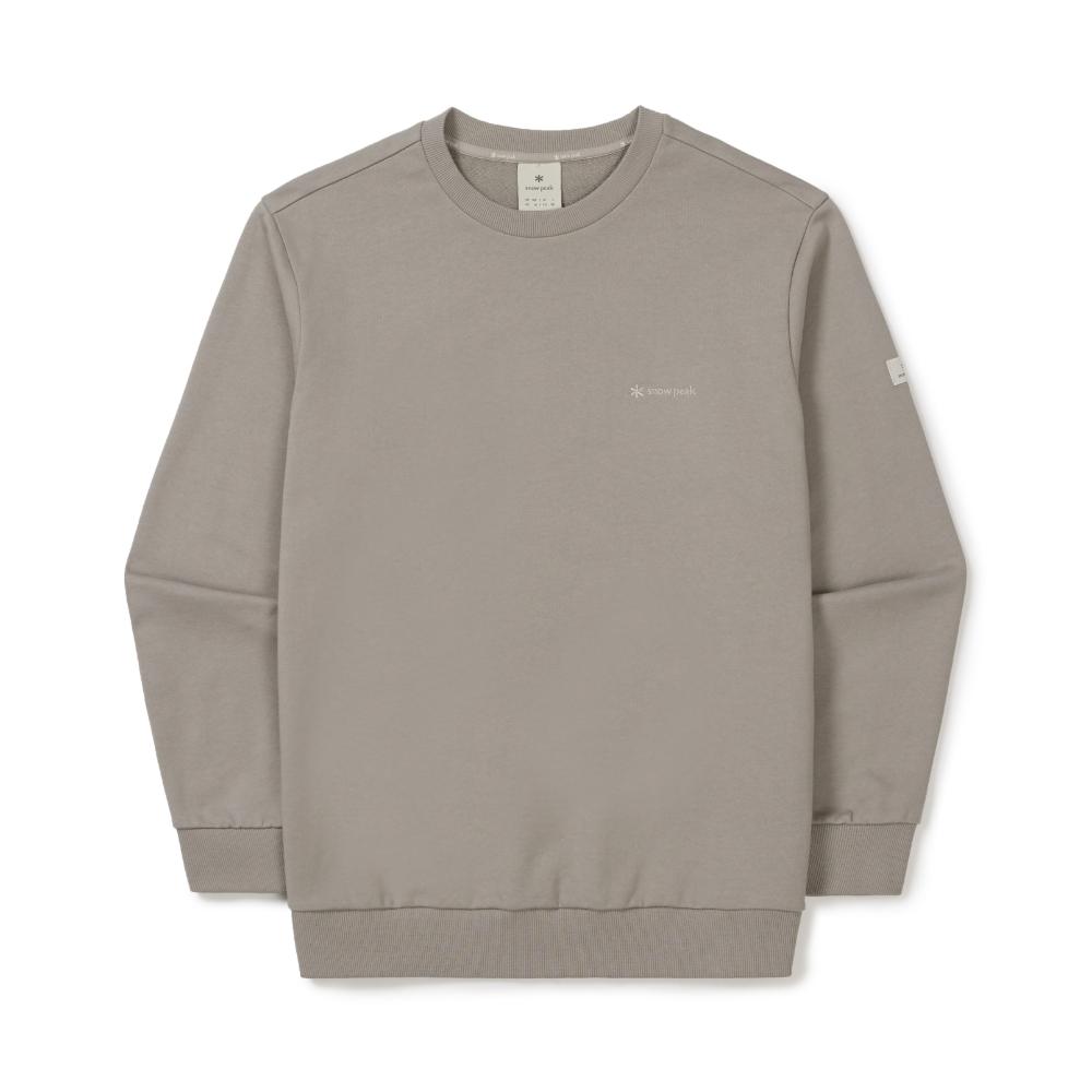 [Snowpeak] Land Essential Sweatshirt Fog Gray (S26SMFHT50)