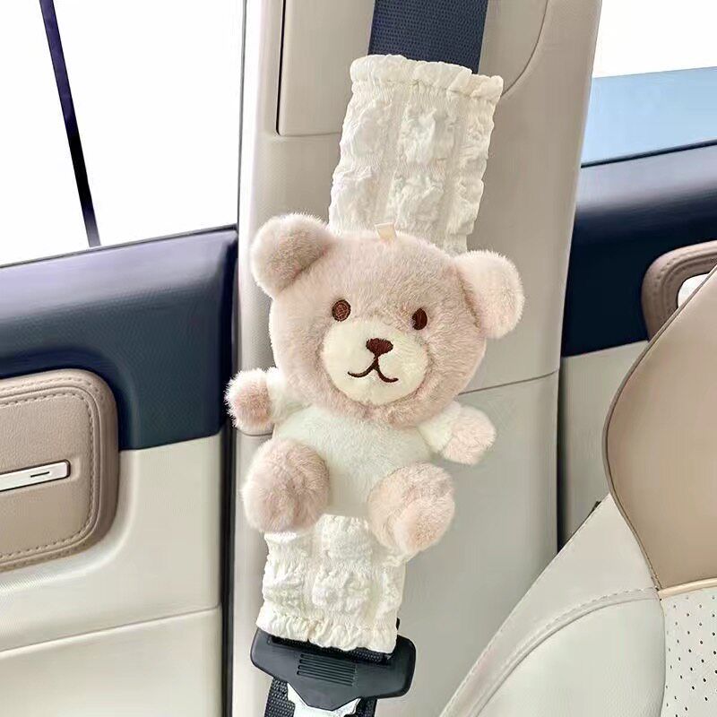 Car Seat Belt Shoulder Pads, Car Seat Belt Protectors, Cute Car Interior Decoration Items, Anti-Neck Strangulation