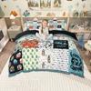 Homewish Happy Camping Duvet Cover Set For Kids Boys Girls Cartoon Camper Car Bedding Set Rv Accessories Quilt Cover Set
