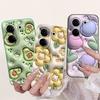 Luxury Fashion Back Cover For Tecno Camon 20 Pro 4G 5G Shockproof Coque On Camon 20 Premier Camon20 Phone Case Rabbit Cat Bumper