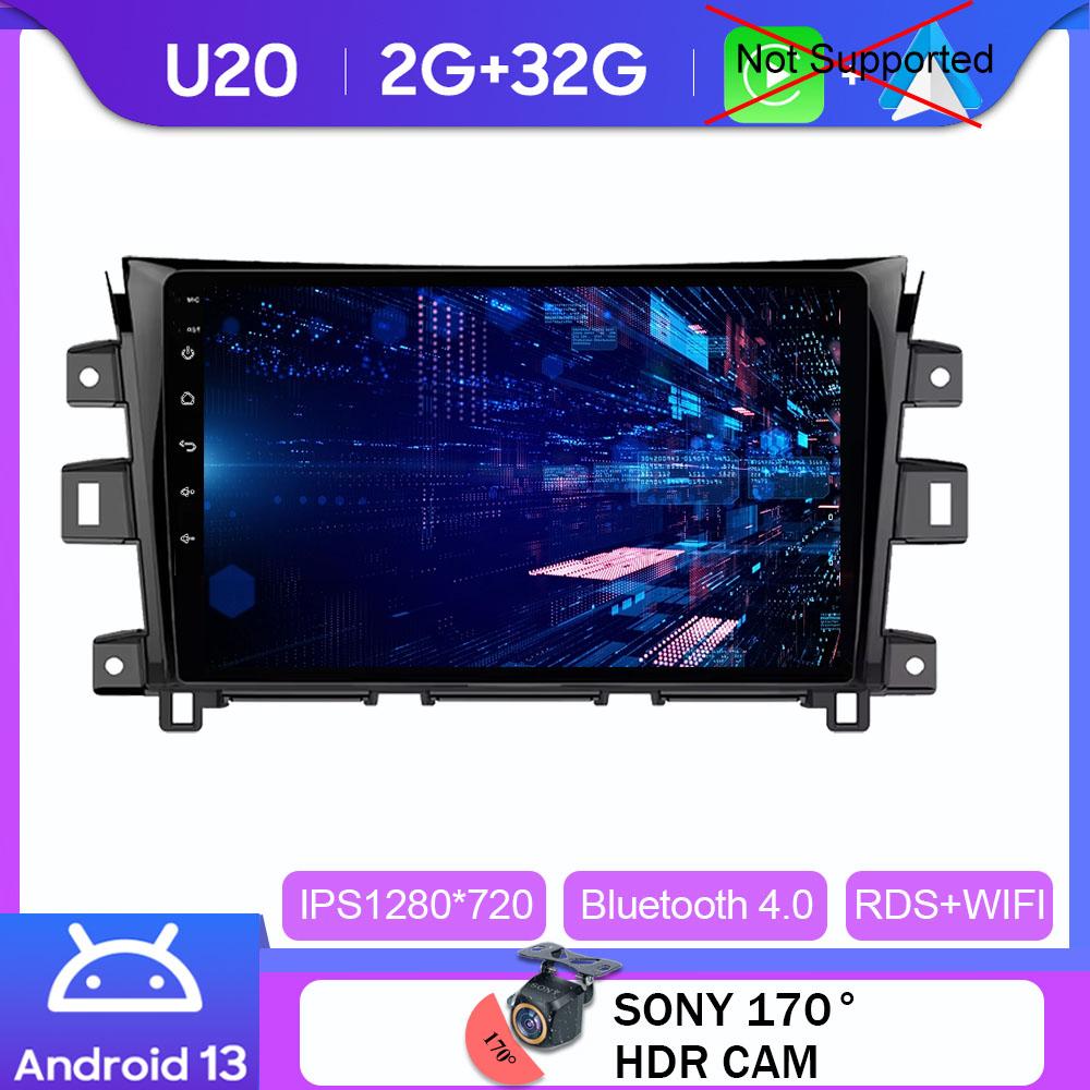 Android 14 For Nissan Navara Frontier NP 300 2011-2016 Car Radio Screen Carplay Multimedia Player Navigation No 2din DVD Stereo