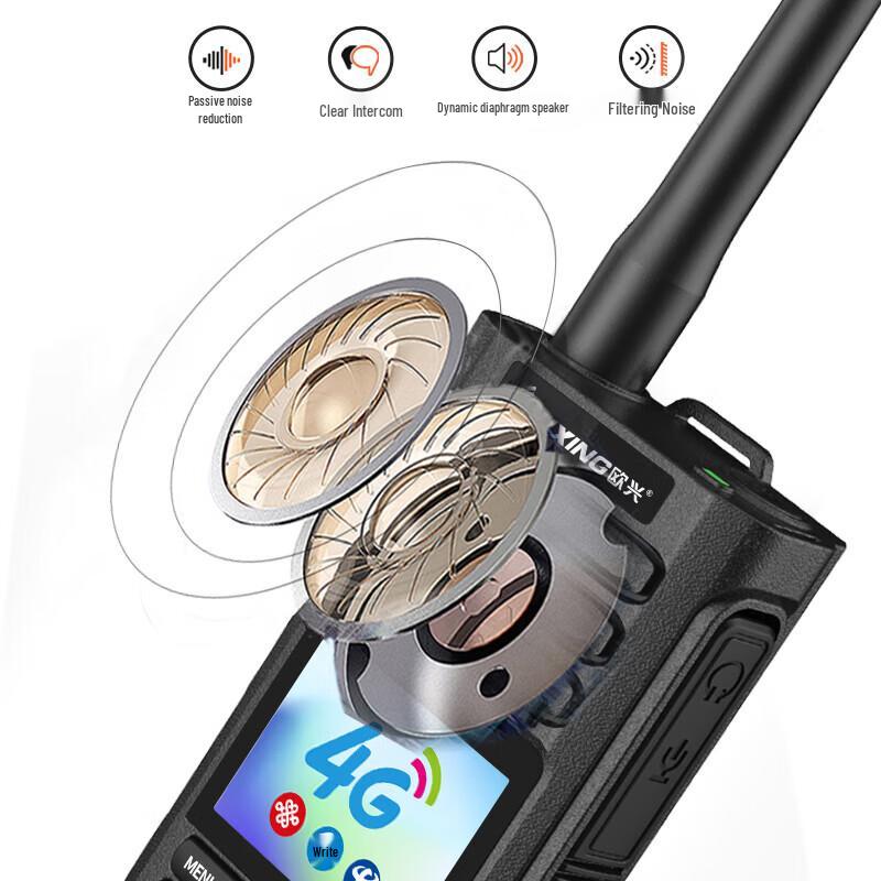 OUXING Dual-Mode 4G Public Network Walkie-Talkie (CN Version)