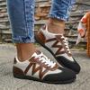 Women Soft‑Sole German Trainer Sneakers Flat Casual Shoes