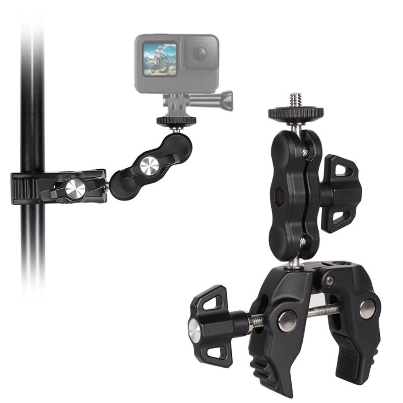 Heavy Duty Aluminum Clamp For Photography Studio Equipment Mounting Large Capacity Heavy Duty Mounting Accessories