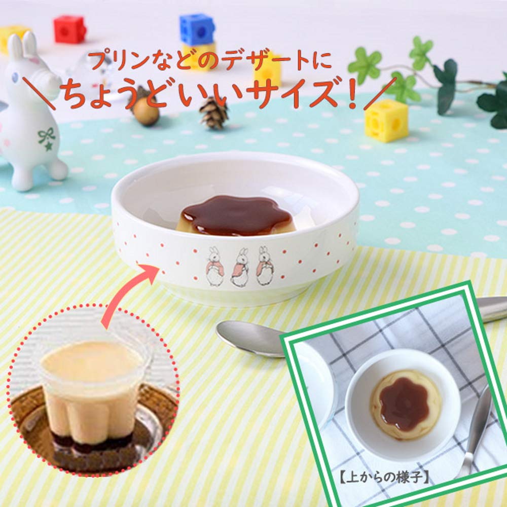 Maruku Page anos acompanhamento Prato de lanche Prato fundo louça Lava-louças Microondas Almoço de creche Cerâmica Porcelana reforçada Peter Rabbit