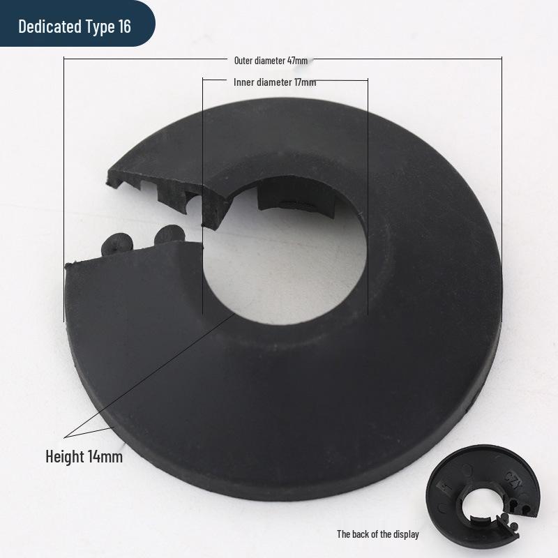 Decorative Pipe Cover Ring for Air Conditioning and Heating Valves