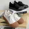 AFANTING Men's Big Head Canvas Shoes - Breathable Summer Sneakers with Thick Soles for Casual Wear.