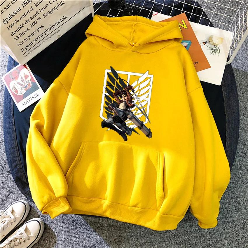 2025 Anime Attack On Titan Mens Hoodie Hoodies Men Pullover Harajuku Shingeki No Kyojin Hoody Sweatshirt Clothes Streetwear