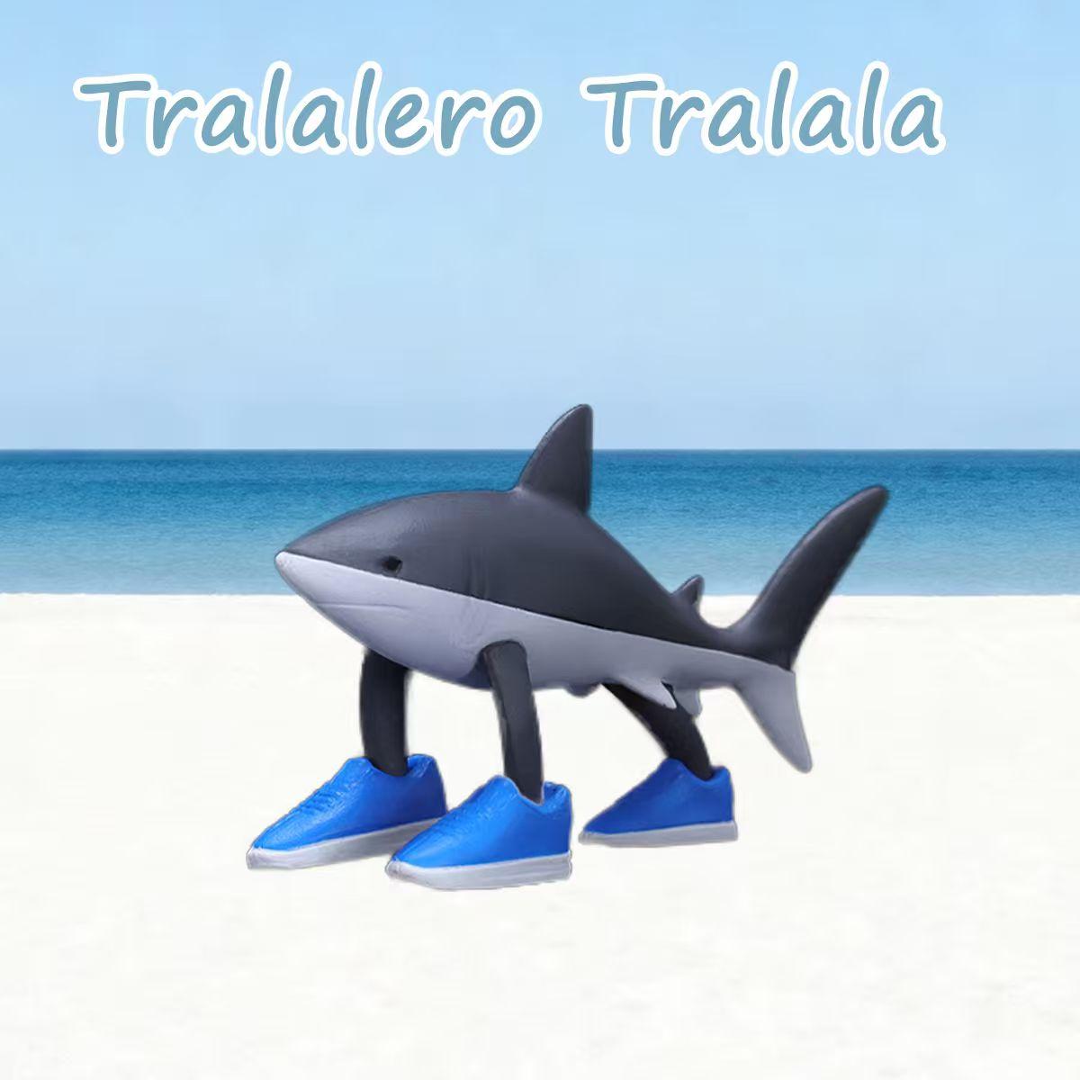 

Italian Brainrot Animals Tralalero Tralala TungTungTung Sahur action anime figurines Entertaining Play Safe Kid Friendly Fun