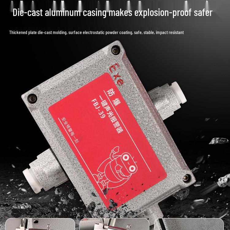 Explosion-Proof Fire Alarm: Emergency Sound & Light Evacuation Device