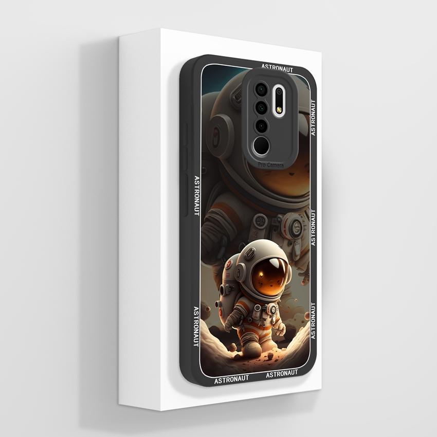 For Xiaomi Poco M2 M3 M4 M6 M7 Pro M5 M5S Mysterious Whale Phone Cases Camera Protection Liquid Silicone Anti Fall Protection Covers For Xiaomi Casing