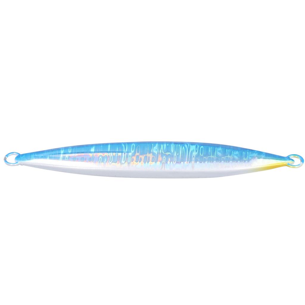 Sea Fishing Iron Plate Artificial Simulation Lure Bait Deep Sea Fishing Accessoryblue