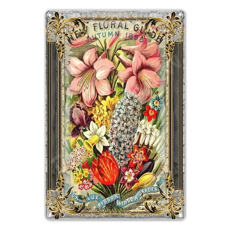 Gärtnern, weil Morden falsch ist Vintage Metallschild Lustige Pflanzen Retro Schild für Garten Außenwanddekor Home Sweet Home Schild