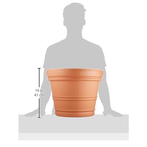 Iris Ohyama Pot Valencia Pot No. 15 Brown