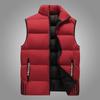 Men'S Solid Color Cotton Vest Thickened Warm Fashion Brand Vest Vest Youth