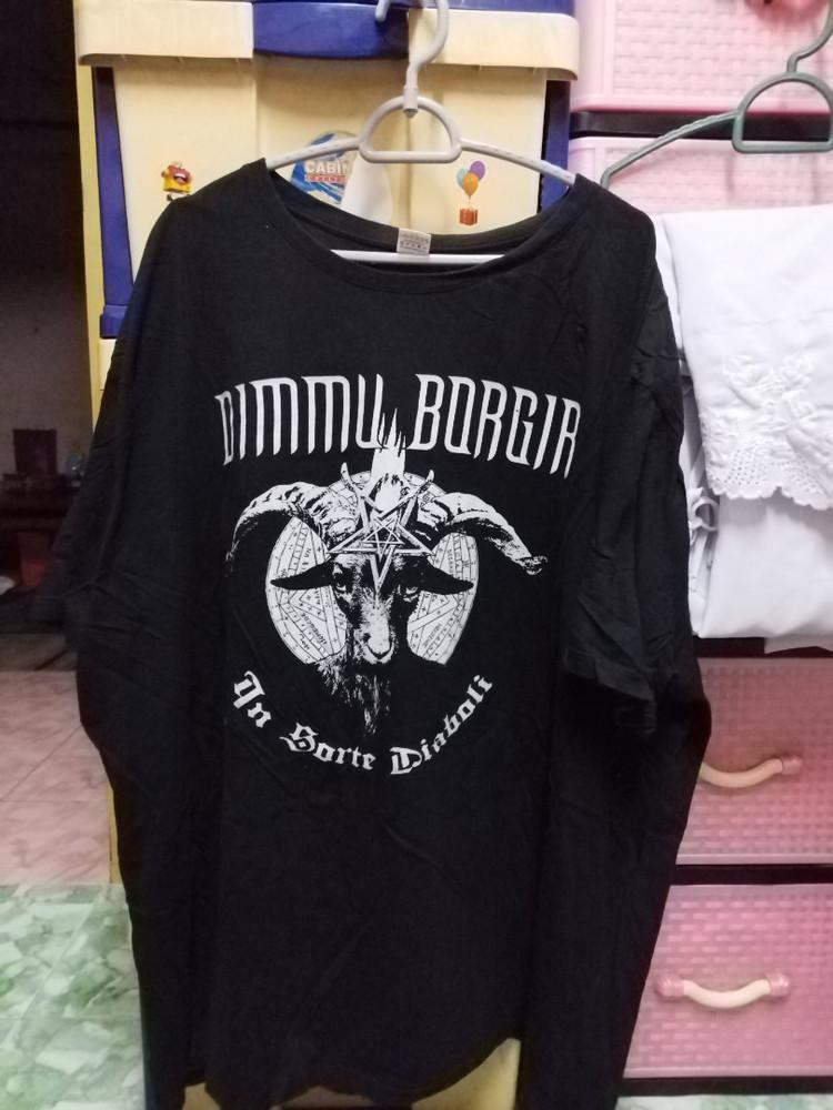 Группа Dimmu Borgir На Концерте Тур Унисекс Все Размеры от S до 5XL MK027 Унисекс Футболка S