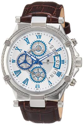 Watch Chronograph Roman Index Regular Imported Product [Salvatore Mara] SM18102-SSWH Men's