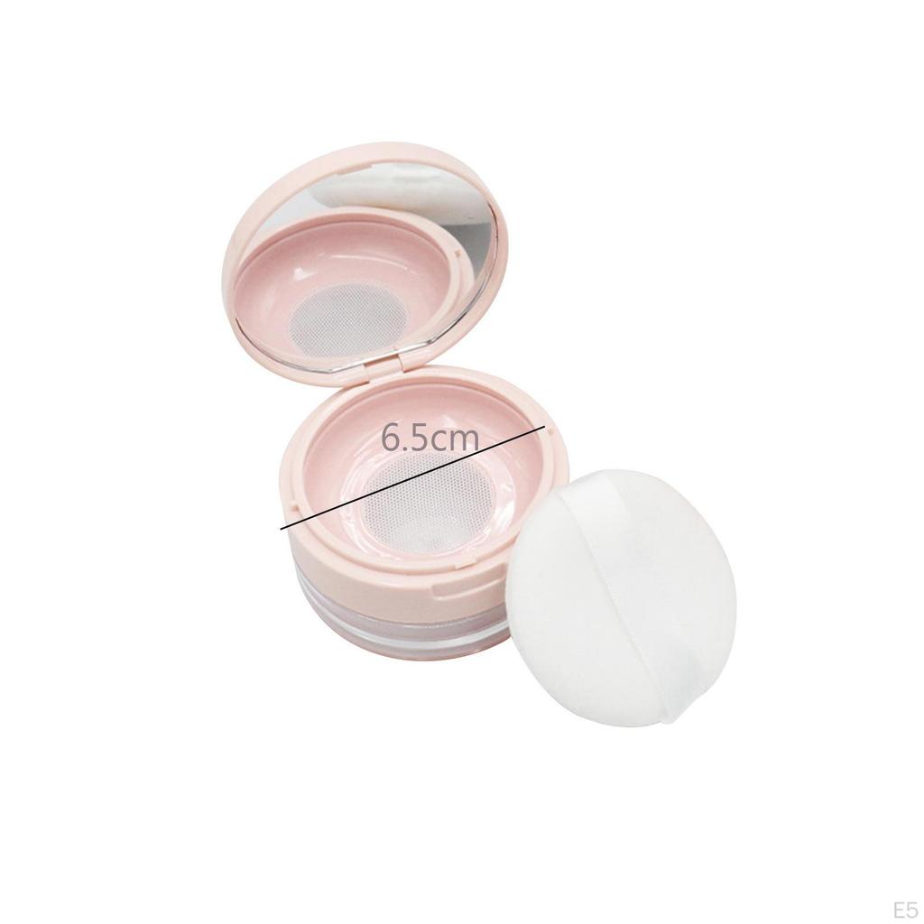 Empty Loose / with Sifter Lid Reusable DIY Cosmetic Jar/ Makeup