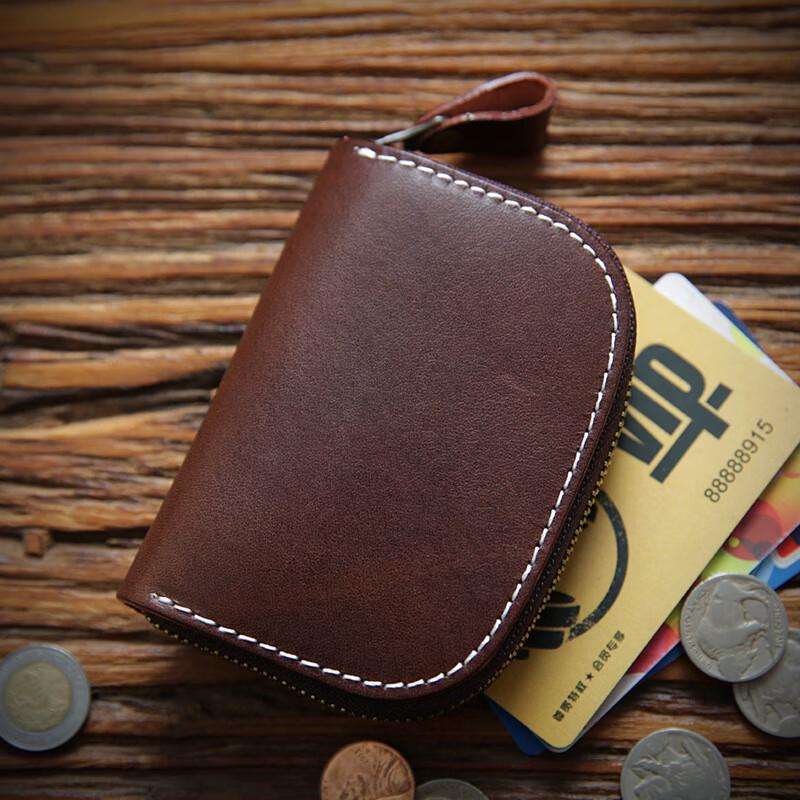 Portachiavi Vintage in Pelle Fatto a Mano Vepero