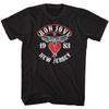 Bon Jovi Nj38 Hudební tričko Topy Trička Pánské Dámské Unisex