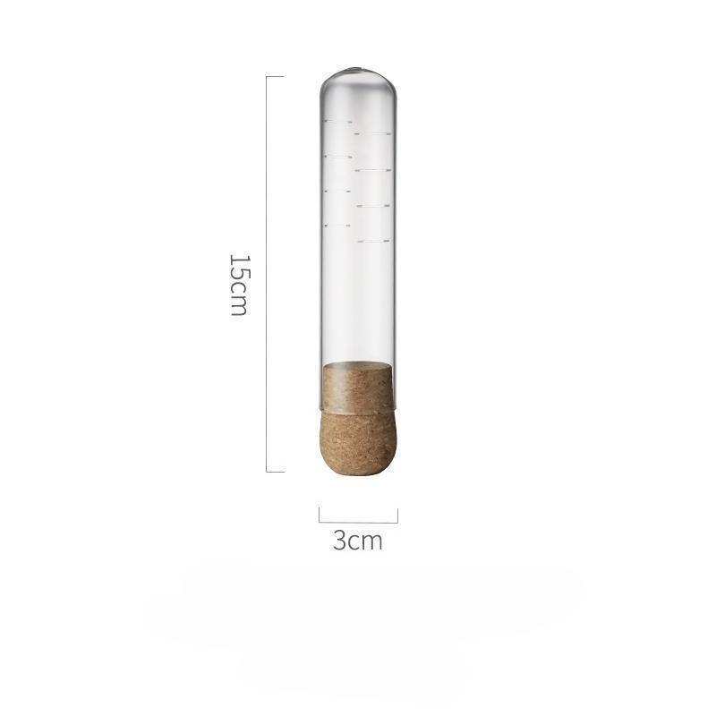 Glass Tea Brewer Creative High Borosilicate Transparent Glass Tea Strainer New Test Tube Tea Strainer Filter Teaware Accessories