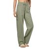 Women's Straight Pants Fashion Casual Pants Nine Point Harlan Pants