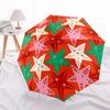 1pc Star Pattern Automatic Folding Umbrella - 8-Rib Automatic Open/Close, Large Canopy Birthday Festival Gift yy251217149
