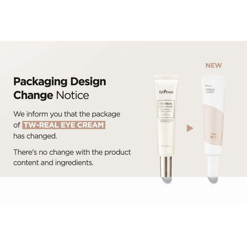 ISNTREE TW-Real Eye Cream 30ml