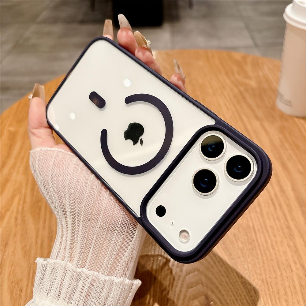 For Magsafe Magnetic Wireless Charging Case For iPhone 17 16 15 14 13 12 11 Pro Max Mini Plus Air Color Matte Bumper Clear Cover