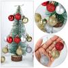 24Pcs 30mm Christmas Tree Balls Small Bauble Hanging Home Party Ornament Decor Xmas Small Bauble New Year Supplies