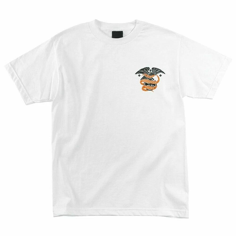 Independent Trucks ADLER SEAL Skateboard T Shirt WHITE XXXXL