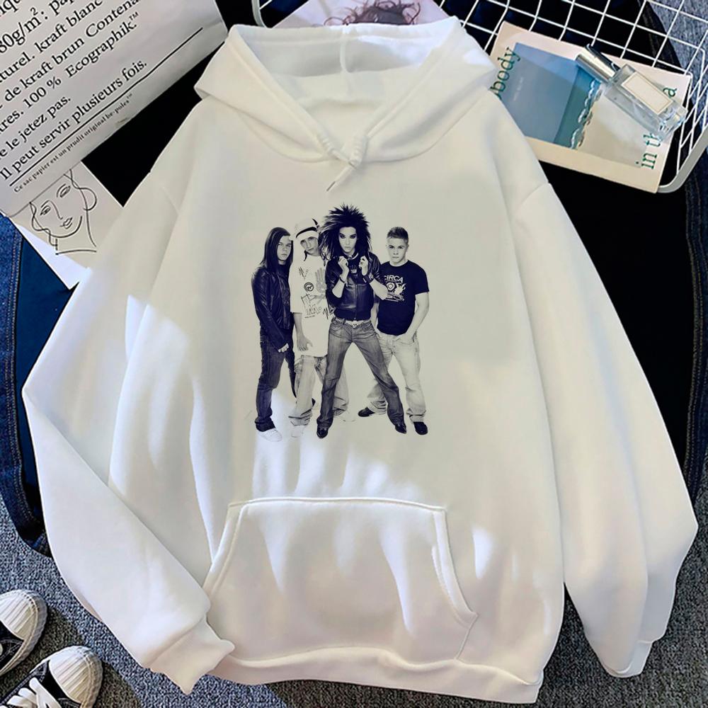 Tokio Hotel hoodies women funny graphic Korean style vintage pulls sweater female Kawaii clothing