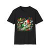Viva Mexico T-Shirt, Unisex Softstyle Tee, Perfect for Cinco De Mayo, Festival