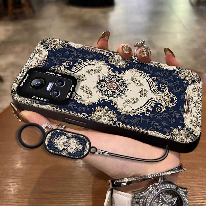 

Национальный узор Тотем Чехол для мобильного телефона Realme gt Neo3 Новый Противоударный Всесторонний Матовый