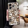 Case for Xiaomi Redmi Note 14 14C 12C 13C A4 A5 12 11 K80 A3 13 Pro Plus 10 9 8 7 A1 Phone Cover K40 A1 A2 Leopard Print Lip