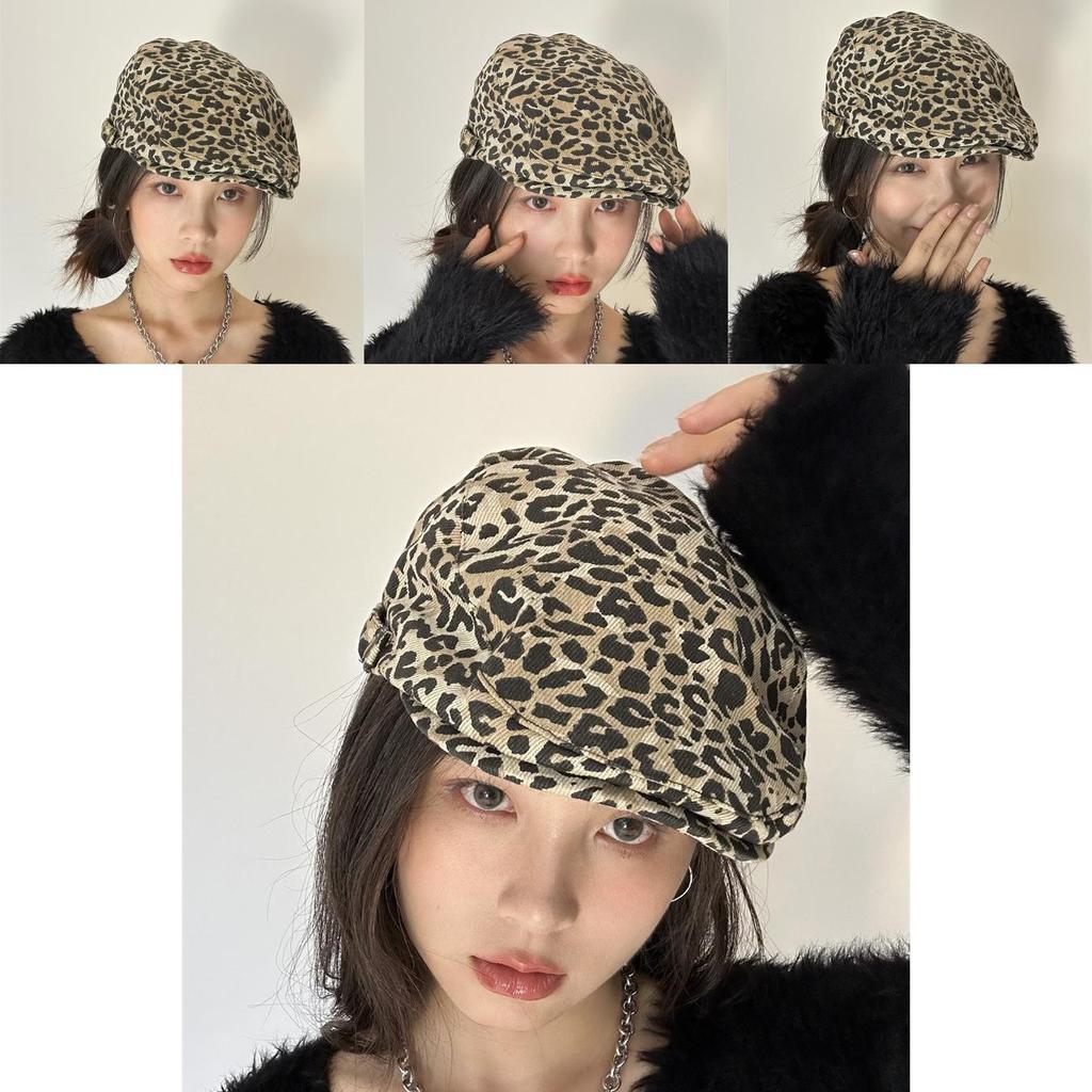 Classic Timeless Leopard Print Cap Stylish Streetwear Hat For Trendy Fashion Lovers