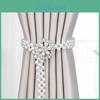 Alloy Curtain Clip Creative Delicate Flowerbowbutterfly Faux Pearl Decor Wearresistant