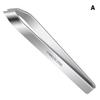 1PCS/2PCS 430 Stainless Steel Fish Bone Tweezers Pincer Clip Puller Remover Tongs Fish Bone Plucking Clamp Kitchen Gadgets Tools