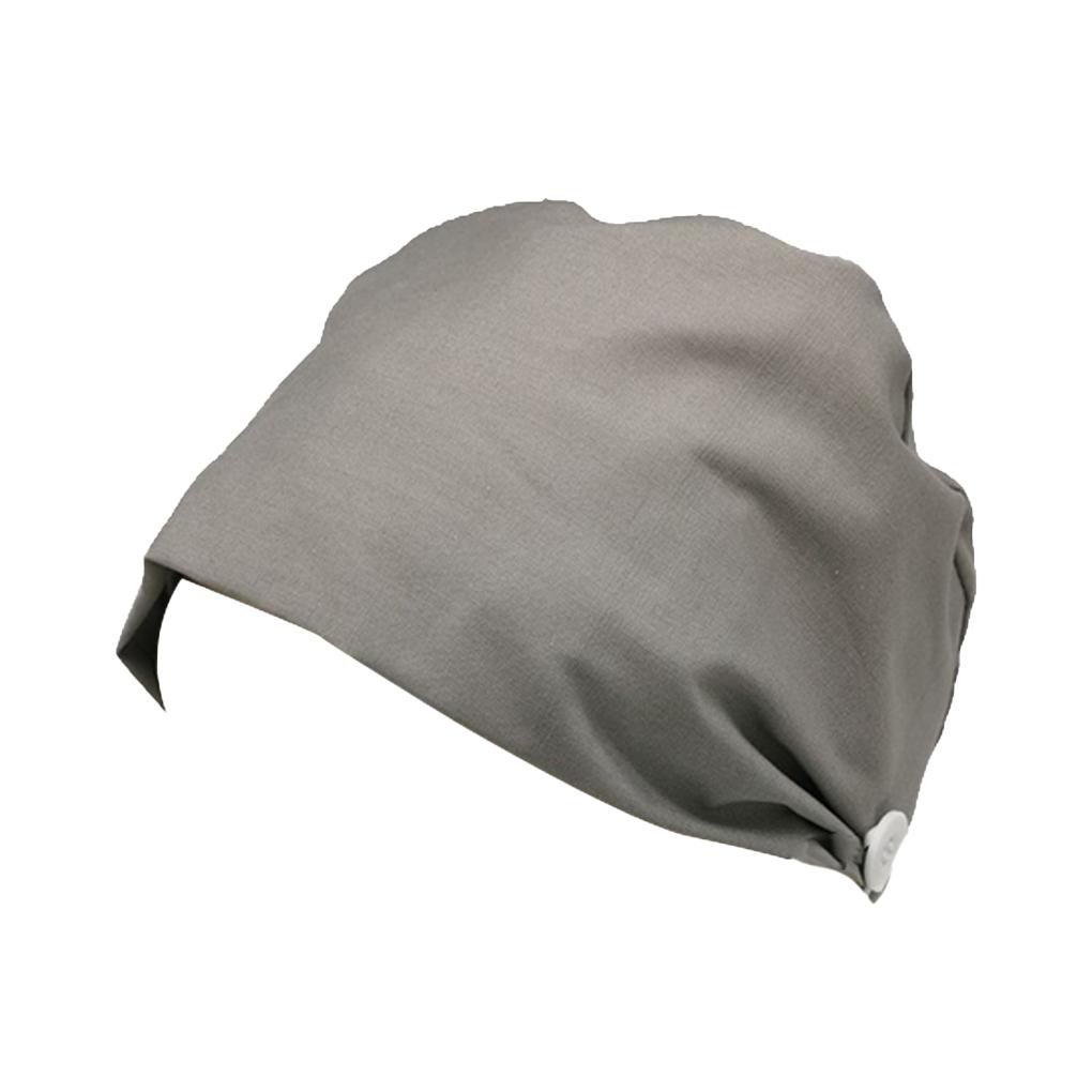 

Scrub Caps Breathable Solid Color Hat Adjustable Beauty Salon Gourd Shaped Care Caps Built-in Sweat Band Pharmacy
