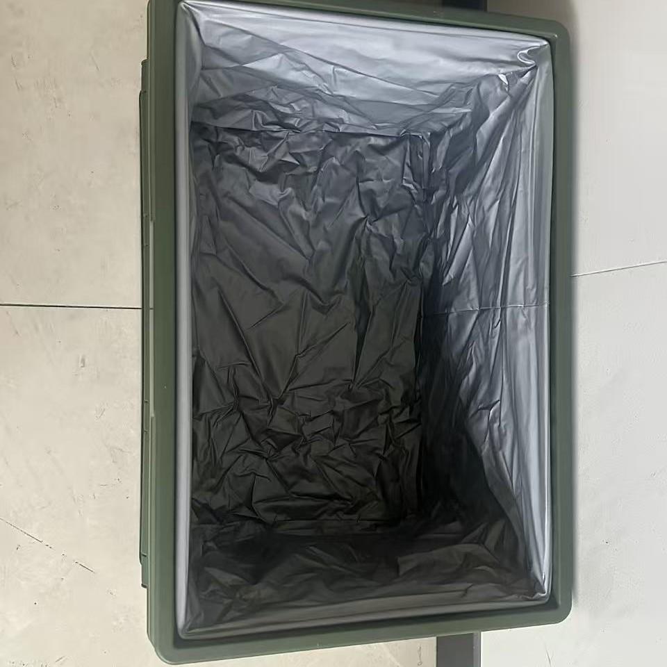 Portable Folding Picnic Basket with Wooden Top