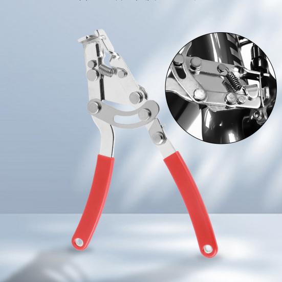Professional Bicycle Brake Shifter Gear Cable Caliper with Plastic Grips High Carbon Steel Brake Gear Cutter Tension Puller Pliers