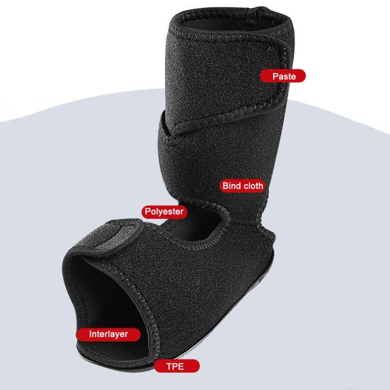 Kotníková ortéza s upevňovací páskou Nastavitelná Prodyšná Elastická Odolná proti opotřebení Přiléhavá Pohodlná Kotníková podpůrná ortéza