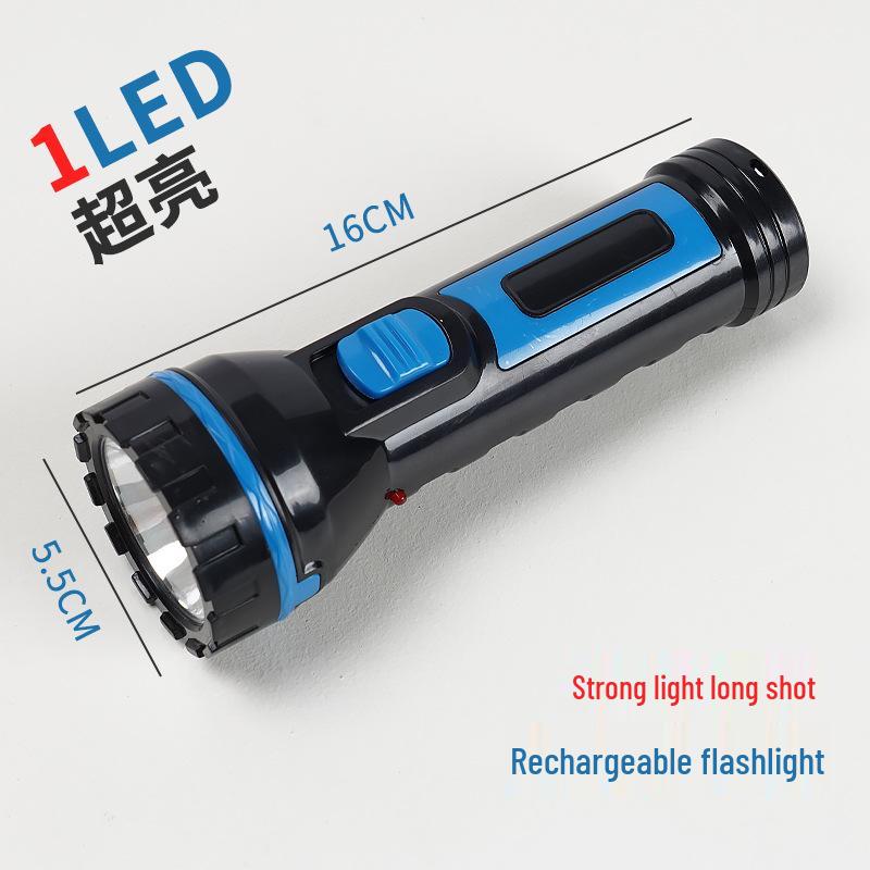 High-Power Rechargeable Emergency Flashlight for Outdoor, Travel, Hotel, and Firefighting Use