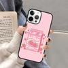 Kawaii Japanese Strawberry Milk Drink Bottle Phone Case for iPhone 17 Air 16 16e 15 Plus for Apple 13 11 12 14 Pro Max