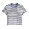 Womens/Ladies Essential Sporty Striped Crop Top