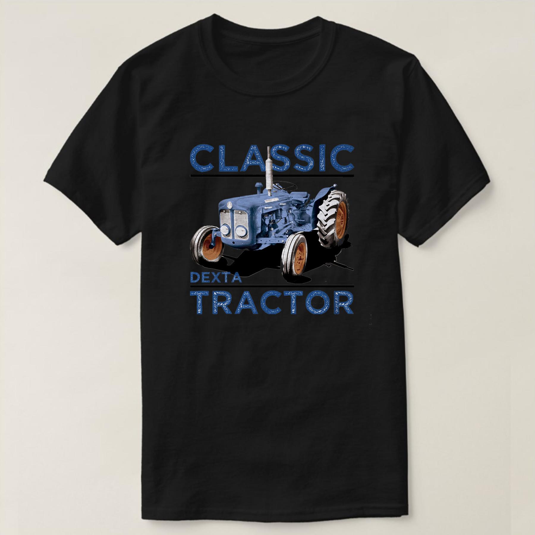 

Classic Dexta Tractors Inspired Retro Farm Farmer T Shirt Short Sleeve Casual 100% Cotton O-Neck Summer Mens T-shirt Size S-3... S разноцветный
